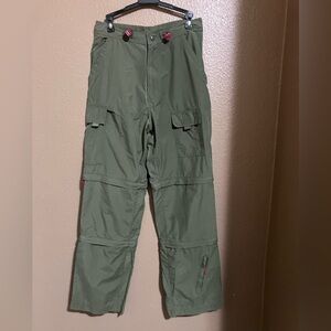 Green Cargo 3in 1 Pants